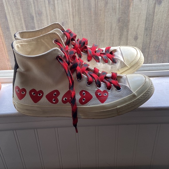 COPY - Comme des garcons hightops (Size 10.5) Read caption!!!